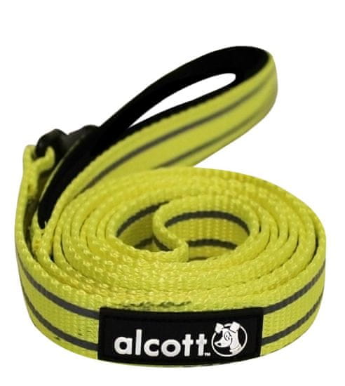 Alcott Reflexní vodítko pro psy, žluté