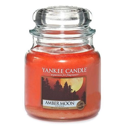 Yankee Candle Classic střední - Jantarový měsíc, 410 g