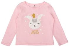 Garnamama dívčí tričko Rabbit 86 růžová