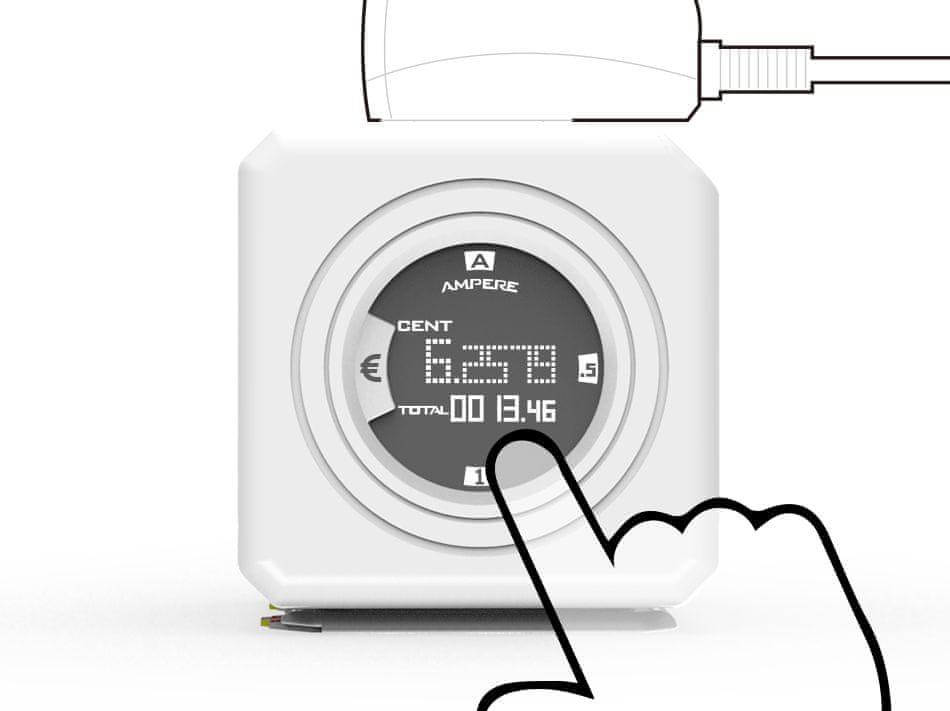 PowerCube Extended Monitor na měření spotřeby elektřiny