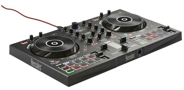 DJ kontrolér Hercules MP DJControl Inpulse 300 možnost výuky 8 padů 8 režimů
