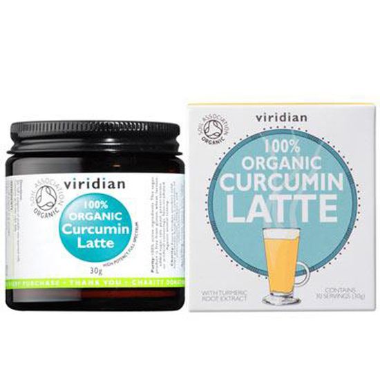 VIRIDIAN nutrition Organic Curcumin Latte 30g