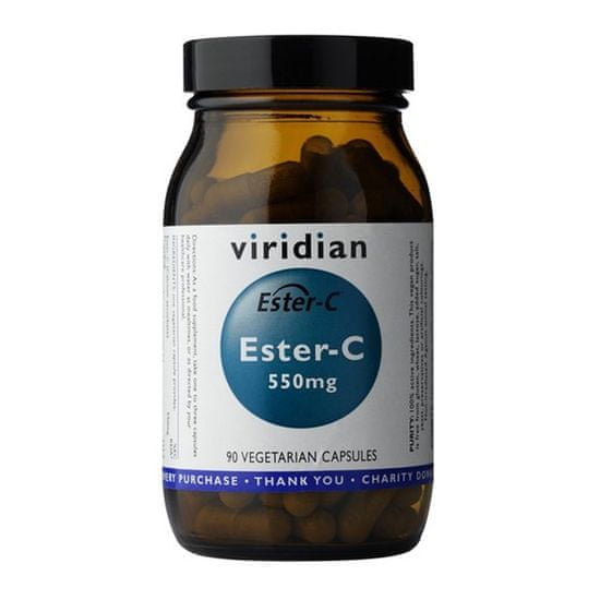 VIRIDIAN nutrition Ester C 550mg 90 kapslí