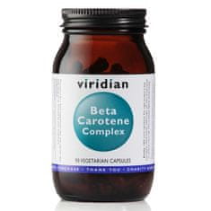 VIRIDIAN nutrition Beta Carotene Complex 90 kapslí 