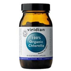 VIRIDIAN nutrition 100% Organic Chlorella 90 kapslí 