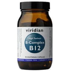 VIRIDIAN nutrition B-Complex B12 High Twelwe 90kapslí 