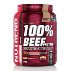 Nutrend 100% Beef Protein - 900g - čokoláda-lískový ořech 