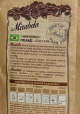 Mirabela čerstvá káva Brasilia Santos 225g