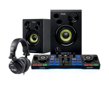 Mixážní pult Hercules DJStarter Kit Serato DJ Lite reproduktor sluchátka