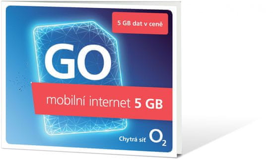O2 GO mobilní internet 5 GB