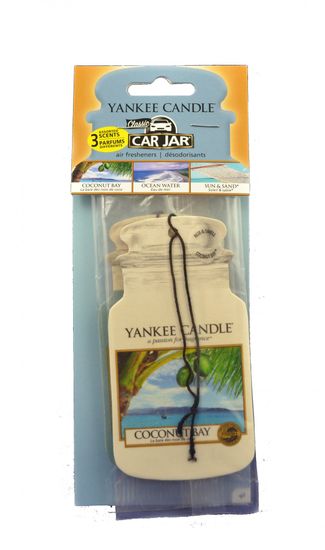 Yankee Candle Papírová visačka 3 ks - Coconut Bay, Ocean Water, Sun&Sand