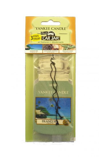 Yankee Candle Papírová visačka 3 ks - Island Spa, Lavender Vanilla, Sage&Citrus