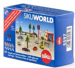 SIKU World - Semafory s dopravními značkami
