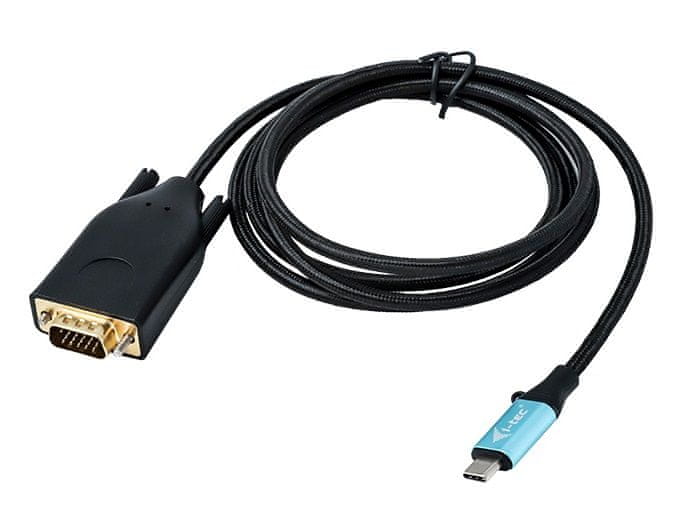 I-TEC USB-C VGA Cable Adapter 1080p/60 Hz, 150 cm C31CBLVGA60HZ - rozbaleno