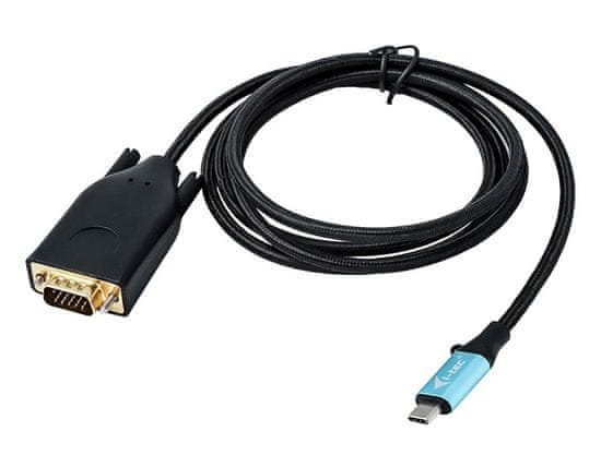 I-TEC USB-C VGA Cable Adapter 1080p/60 Hz, 150 cm C31CBLVGA60HZ