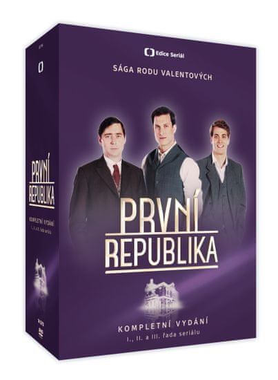 Komplet První republika I. - III. řada (14 DVD)