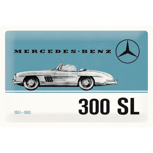 Postershop Plechová cedule: Mercedes-Benz 300 SL