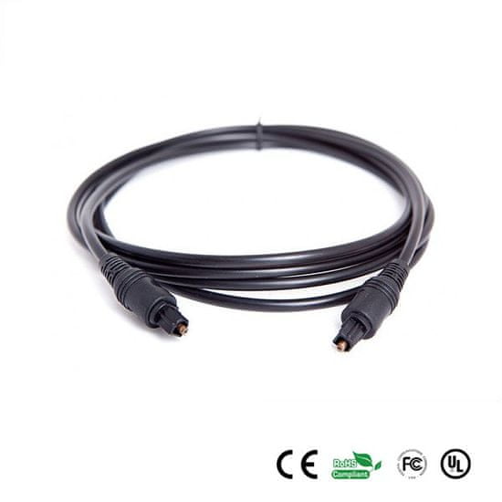 PremiumCord Kabel Toslink M/M, OD:4mm, 1m