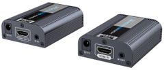 PremiumCord 4K×2K@60 Hz HDMI 2.0 extender na 60 m přes jeden kabel Cat6/6a/7 khext60-3