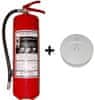 Hastex Kolaudační sada-práškový hasicí přístroj 6kg P6Th + kouřové čidlo