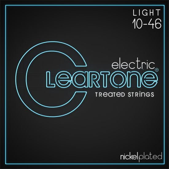 Cleartone Nickel Plated 10-46 Light Struny pro elektrickou kytaru