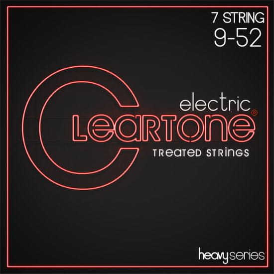Cleartone Heavy Series 7-String 9-52 Struny pro sedmistrunnou elektrickou kytaru