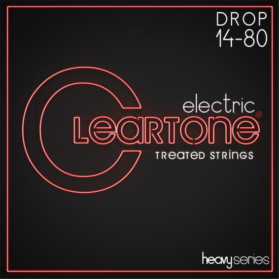 Cleartone Heavy Series 14-80 Drop A Struny pro elektrickou kytaru