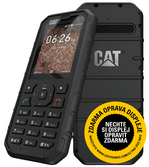 CAT B35, Dual SIM, CZ LTE - rozbaleno