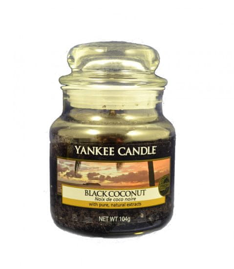 Yankee Candle Classic malý 104 g Černý kokos