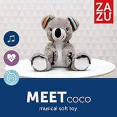 ZAZU Koala COCO - Šumící zvířátko s tlukotem srdce a melodiemi