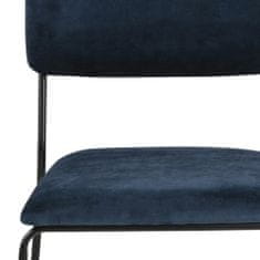 Design Scandinavia Jídelní židle Melodi (SET 2 ks), modrá