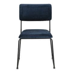 Design Scandinavia Jídelní židle Melodi (SET 2 ks), modrá