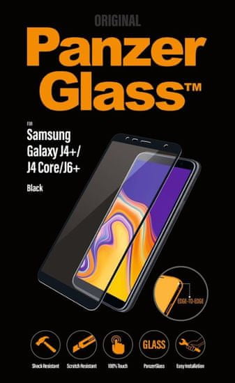 PanzerGlass Edge-to-Edge pro Samsung Galaxy J4+/J6+ černé 7171