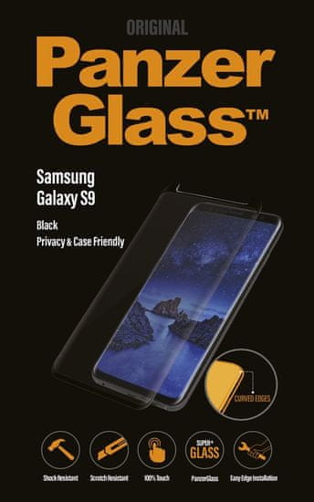PanzerGlass Premium Privacy pro Samsung Galaxy S9 černé P7142