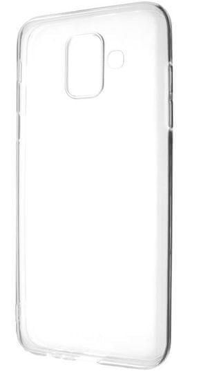 FIXED Ultratenké TPU gelové pouzdro Skin pro Samsung Galaxy A6, 0,6 mm, čiré FIXTCS-311