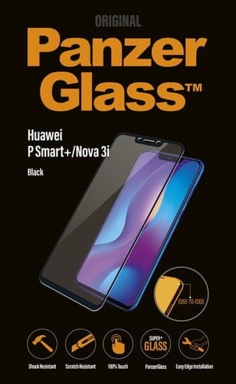 PanzerGlass Edge-to-Edge pro Huawei Nova 3i černé 5322