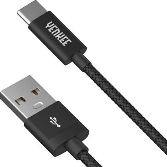 Yenkee YCU 301 BK kabel USB A 2.0/C 1 m 45013681