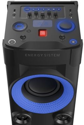 Sound Systém Energy Sistem Party 6 silné basy tlačítko energy music power 600 fadery ekvalizér