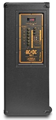 Reproduktor iDance AC/DC TNT 1 2 woofery vstup a výstup RCA kolečka madlo vstup na kytaru USB