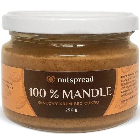 Nutspread 100% Mandlové máslo 250g