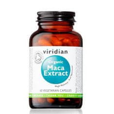 VIRIDIAN nutrition Organic Maca Extract 60 kapslí 