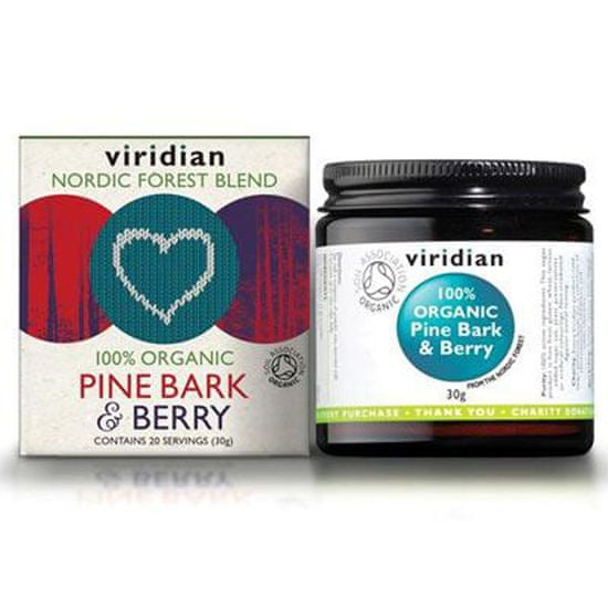 VIRIDIAN nutrition Organic Pine Bark & Berry 30 g
