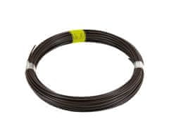Napínací drát Zn+PVC 44m, 2,25/3,40, hnědý (žlutý štítek)