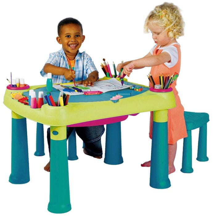 KETER CREATIVE PLAY TABLE + stoličky