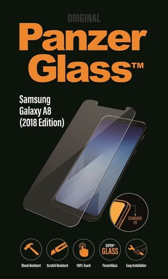 PanzerGlass Standard pro Samsung Galaxy A8 2018 čiré (7141)