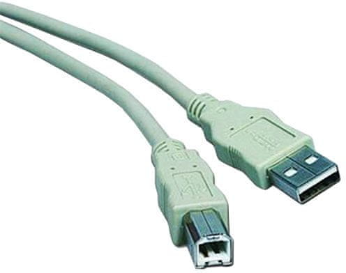 PremiumCord kabel USB 2.0, A-B, 2m