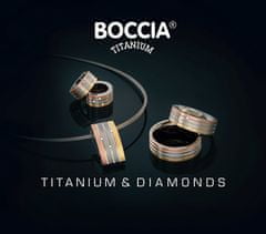 Boccia Titanium Titanový prsten s brilianty 0135-02 (Obvod 57 mm)