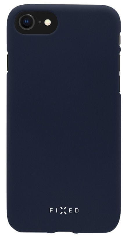 Levně FIXED Zadní silikonový kryt Story pro Apple iPhone 7/8/SE 2020, modrý FIXST-100-BL