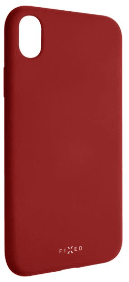 FIXED Zadní silikonový kryt Story pro Apple iPhone XR, červený FIXST-334-RD