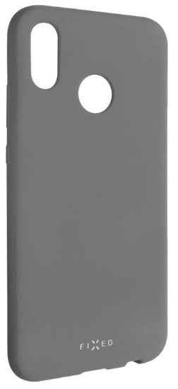 FIXED Zadní silikonový kryt Story pro Huawei P20 Lite, šedý FIXST-278-GR